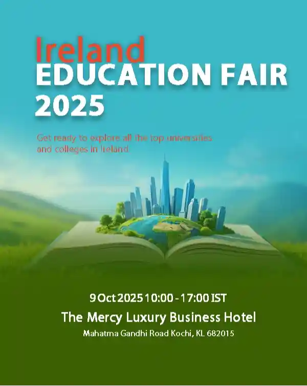 mibile image for Ireland Education Fair 2025